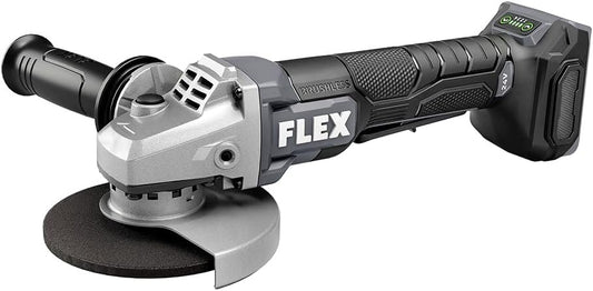 FLEX 24V Brushless Cordless 5-Inch 10,000 RPM Variable Speed Paddle Switch Angle Grinder Tool Only, Battery and Charger Not Included - FX3171A-Z