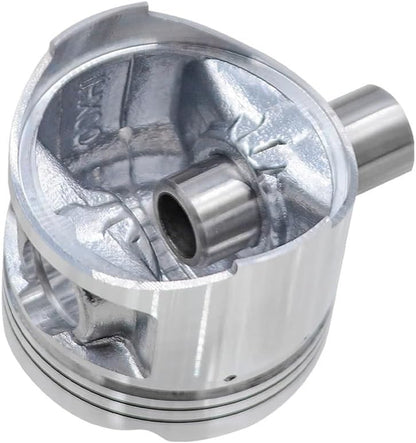 For FZ250 FZR250 1HX Motorcycle Engine Parts STD +25 +50 Cylinder Bore Size 48 48.25 48.50 mm Piston & Rings & Clips Spare parts(4 Sets 48.25mm)