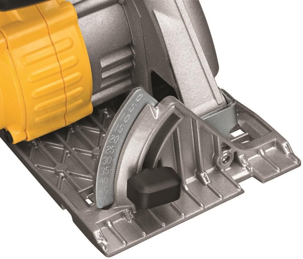 DEWALT 20V MAX Circular Saw, Cordless Sidewinder Style Portable, 6-1/2-Inch Blade, 5150 RPM, 0-50 Degree Bevel Capability, Battery Not Included (DCS391B)