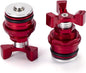 37mm Front Shock Absorber Screw Fork,Preload Adjusters Bolts Fit for Ninja 250 All Years Motorcycle Accessories Spare Part Red