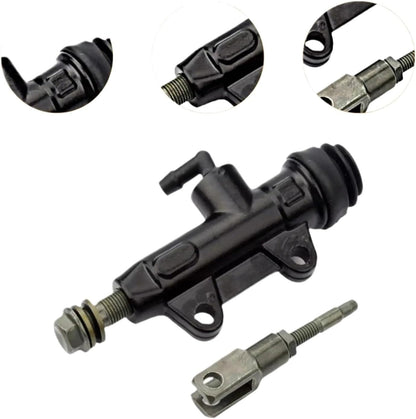 Stable Job Rear Brake Pump Simple Installation Spare Parts Motorcycle Brake Component ATV Bike Hydraulic Pump Brake System Upgrade