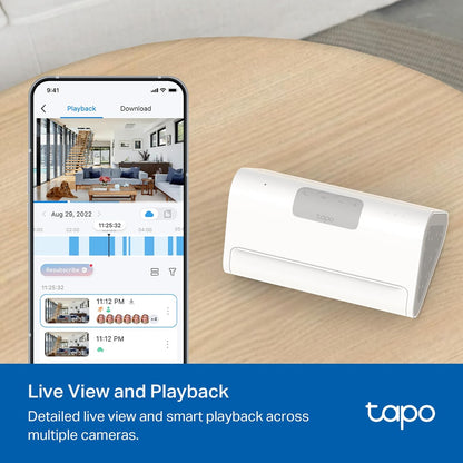 Tapo Smart Home Central Hub for Smart Devices – Connect up to 16 Our Cameras & 64 Sub-G Sensors, Built-in 16GB Storage + 2.5'' SATA Expandable Storage Option, Improves Camera AI Accuracy – Tapo H500