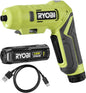 Ryobi RSDP4-120G 4V Cordless Pivoting Screwdriver (1 x 4V 2.0Ah)