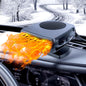 Car Heater, Portable Electronic Auto Fan Heater 12V 200W 2 in 1 Heating/Cooling Function Fast Heating Car Defrost Defogger For All 12V Car